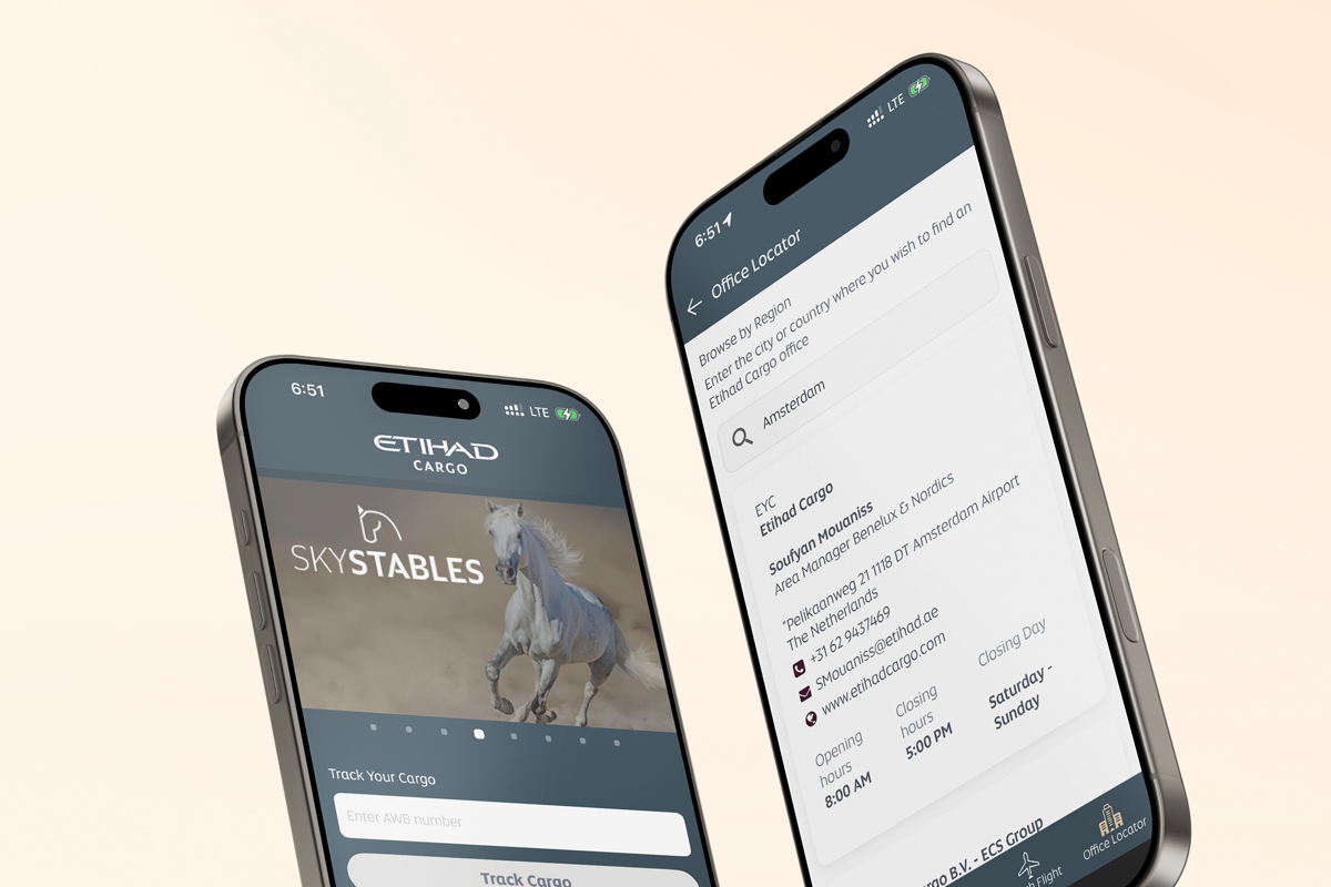 Etihad Cargo Mobile App